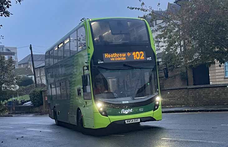 Carousel Flightline Alexander Dennis Enviro400MMC 608